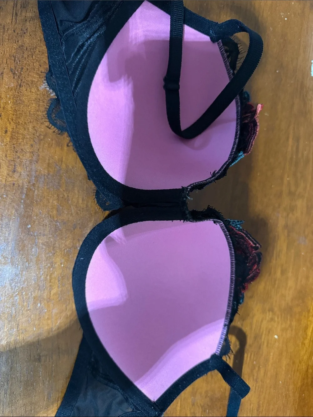 PINK Victorias Secret black lace